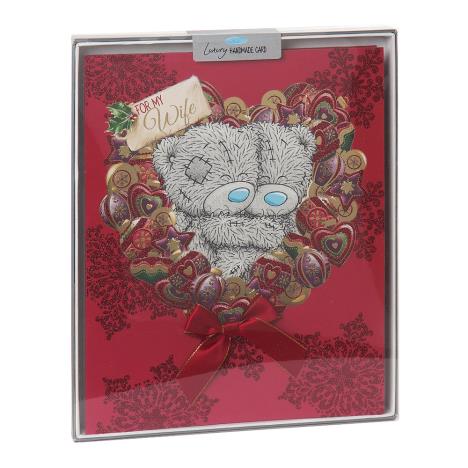 Wife Me to You Bear Handmade Boxed Christmas Card £5.99